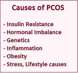  Causes of  PCOS